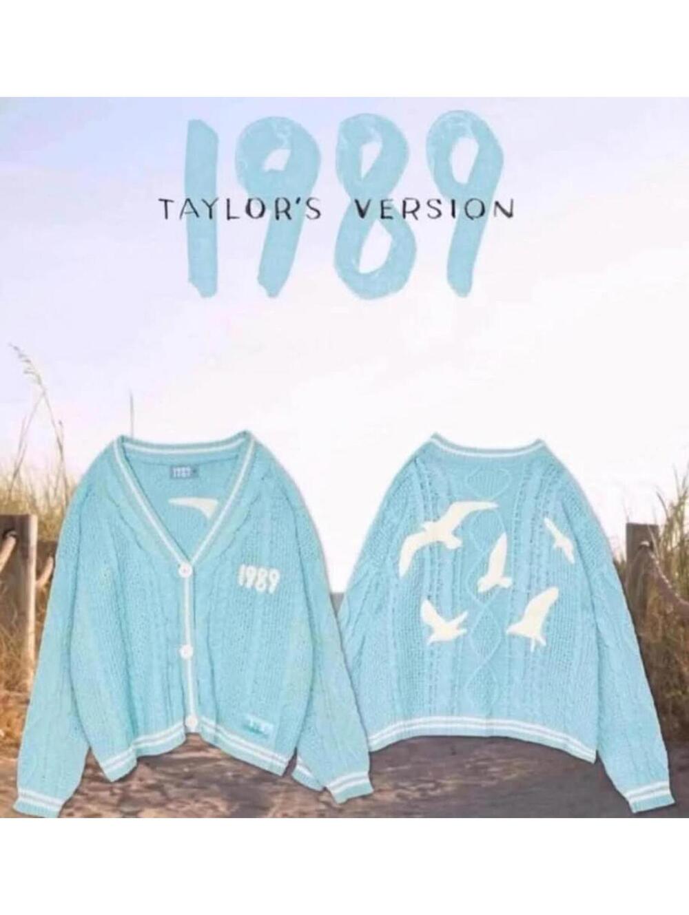 Taylor Swift 1989 Taylor’s Version Cardigan Sweater XS/S